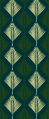 Estor decorativo plantas