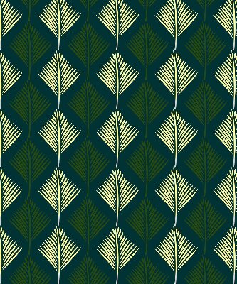 Estor decorativo plantas