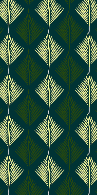 Estor decorativo plantas