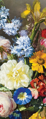 Estor opaco de un ramo de flores