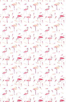 Estor opaco de los flamencos y sus plumas