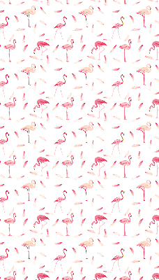 Estor opaco de los flamencos y sus plumas