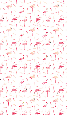 Estor opaco de los flamencos y sus plumas