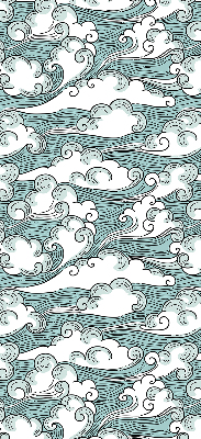Estor opaco de nubes y viento