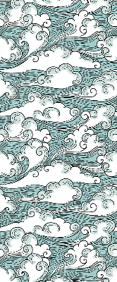 Estor opaco de nubes y viento