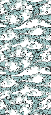 Estor opaco de nubes y viento