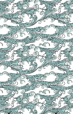 Estor opaco de nubes y viento