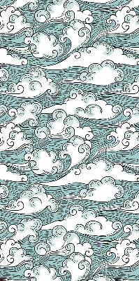Estor opaco de nubes y viento