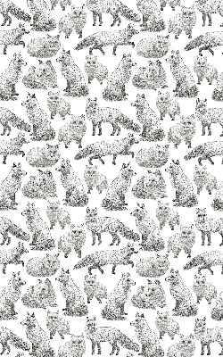 Estor enrollable de tela de color zorro gris