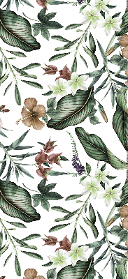 Estor decorativo de naturaleza exótica