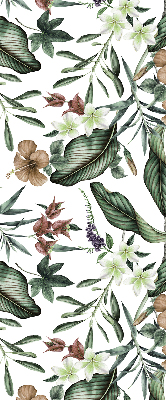 Estor decorativo de naturaleza exótica
