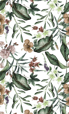 Estor decorativo de naturaleza exótica