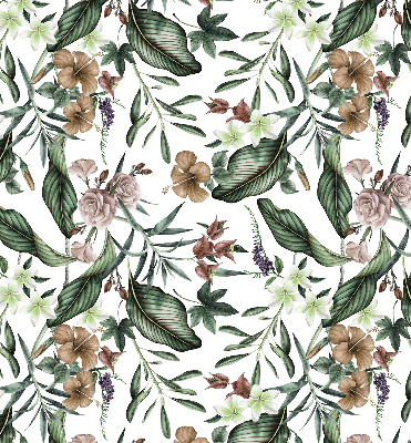 Estor decorativo de naturaleza exótica