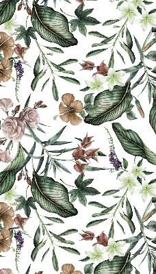 Estor decorativo de naturaleza exótica