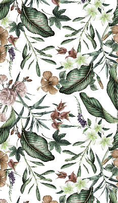 Estor decorativo de naturaleza exótica