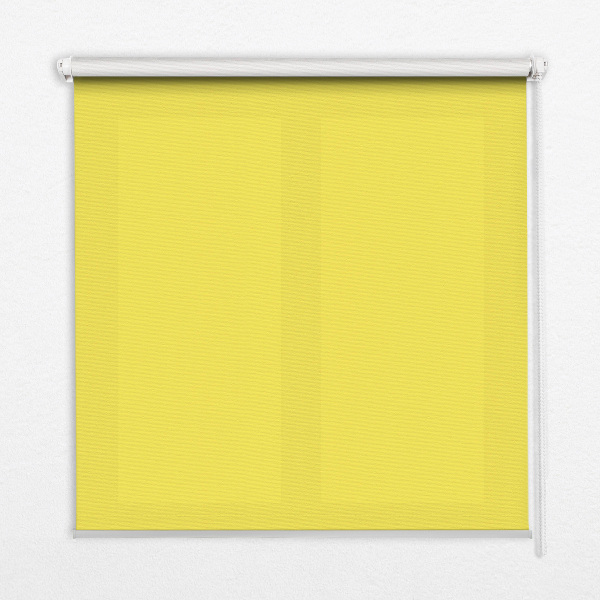 Estor decorativo amarillo