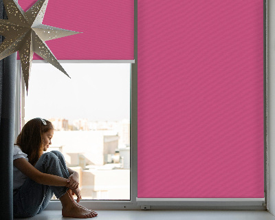 Estor decorativo rosa