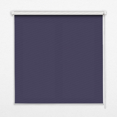 Estor enrollable de tela de color morado oscuro