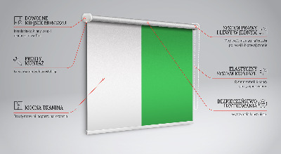 Estor opaco verde