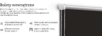 Estor opaco negro