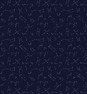 Estor enrollable de tela de la constelación de estrellas