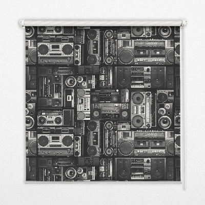 Estor decorativo de radio