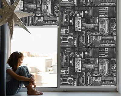 Estor decorativo de radio