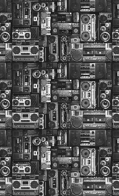 Estor decorativo de radio