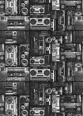 Estor decorativo de radio