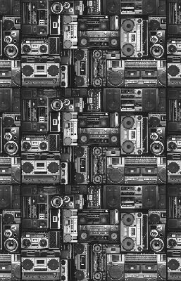 Estor decorativo de radio