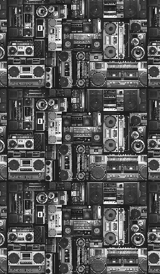 Estor decorativo de radio