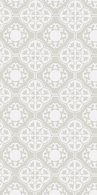 Estor decorativo con diseño de azulejo marroquí