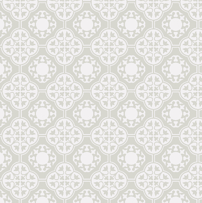 Estor decorativo con diseño de azulejo marroquí