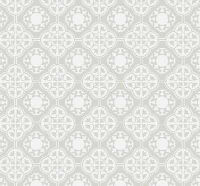 Estor decorativo con diseño de azulejo marroquí