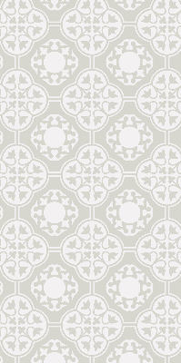 Estor decorativo con diseño de azulejo marroquí