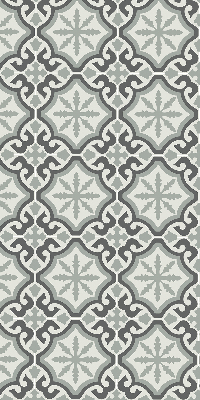 Estor opaco con diseño de azulejo marroquí