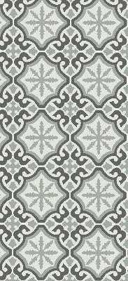 Estor opaco con diseño de azulejo marroquí