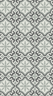 Estor opaco con diseño de azulejo marroquí