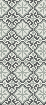 Estor opaco con diseño de azulejo marroquí