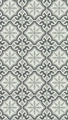 Estor opaco con diseño de azulejo marroquí