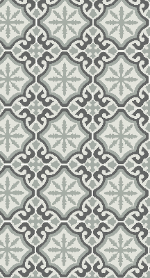 Estor opaco con diseño de azulejo marroquí