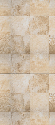 Estor decorativo en color azulejos