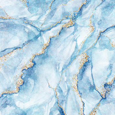 Estor decorativo de mármol azul