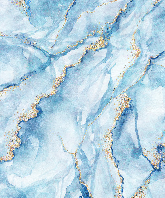 Estor decorativo de mármol azul