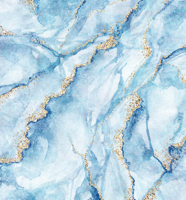 Estor decorativo de mármol azul