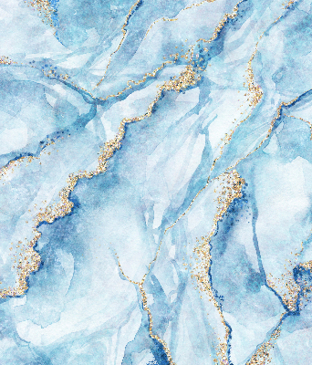Estor decorativo de mármol azul