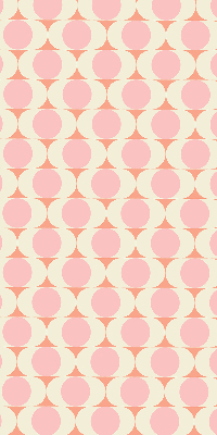 Estor opaco con estampado de ojos abstractos