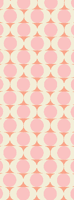 Estor opaco con estampado de ojos abstractos