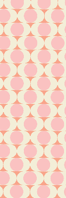 Estor opaco con estampado de ojos abstractos