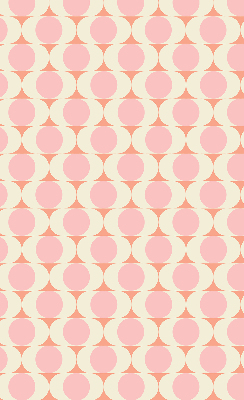 Estor opaco con estampado de ojos abstractos